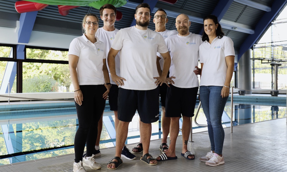 Das Bäder-Team der Gemeindewerke Grefrath